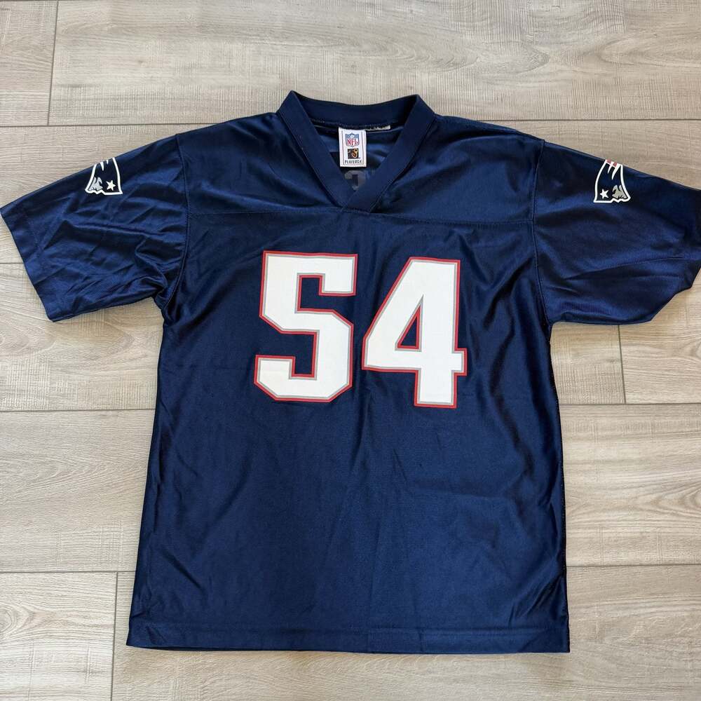 Tedy Bruschi #54 New England Patriots Jersey Navy